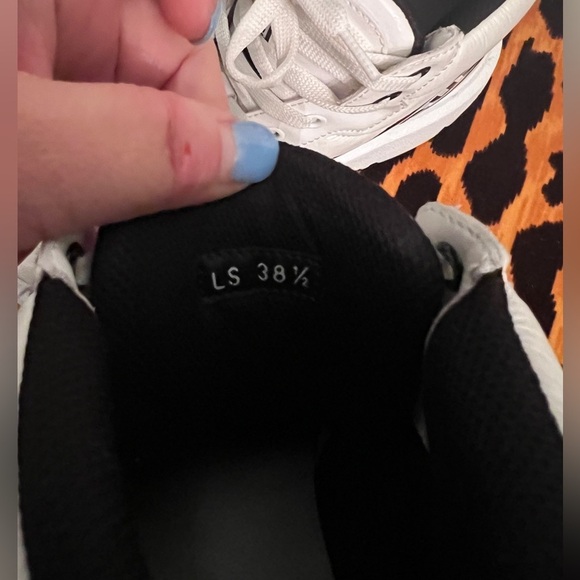 CHRISTIAN DIOR Nylon Fabric Womens D-Player High Top Sneakers White & Black - Picture 12 of 15